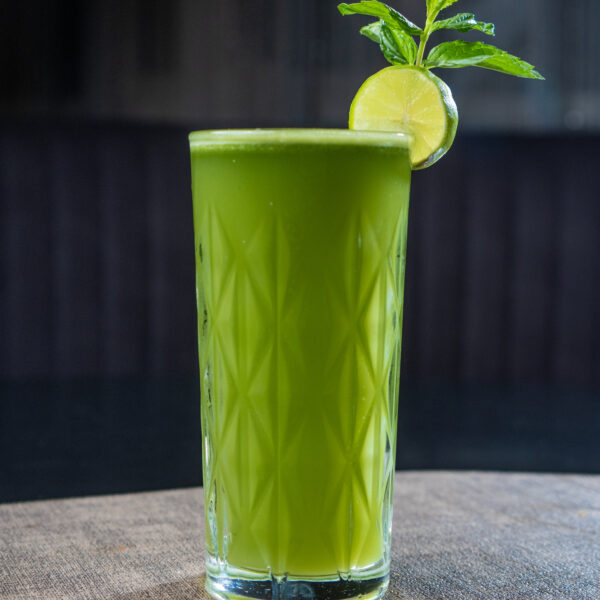 Lemon juice with mint